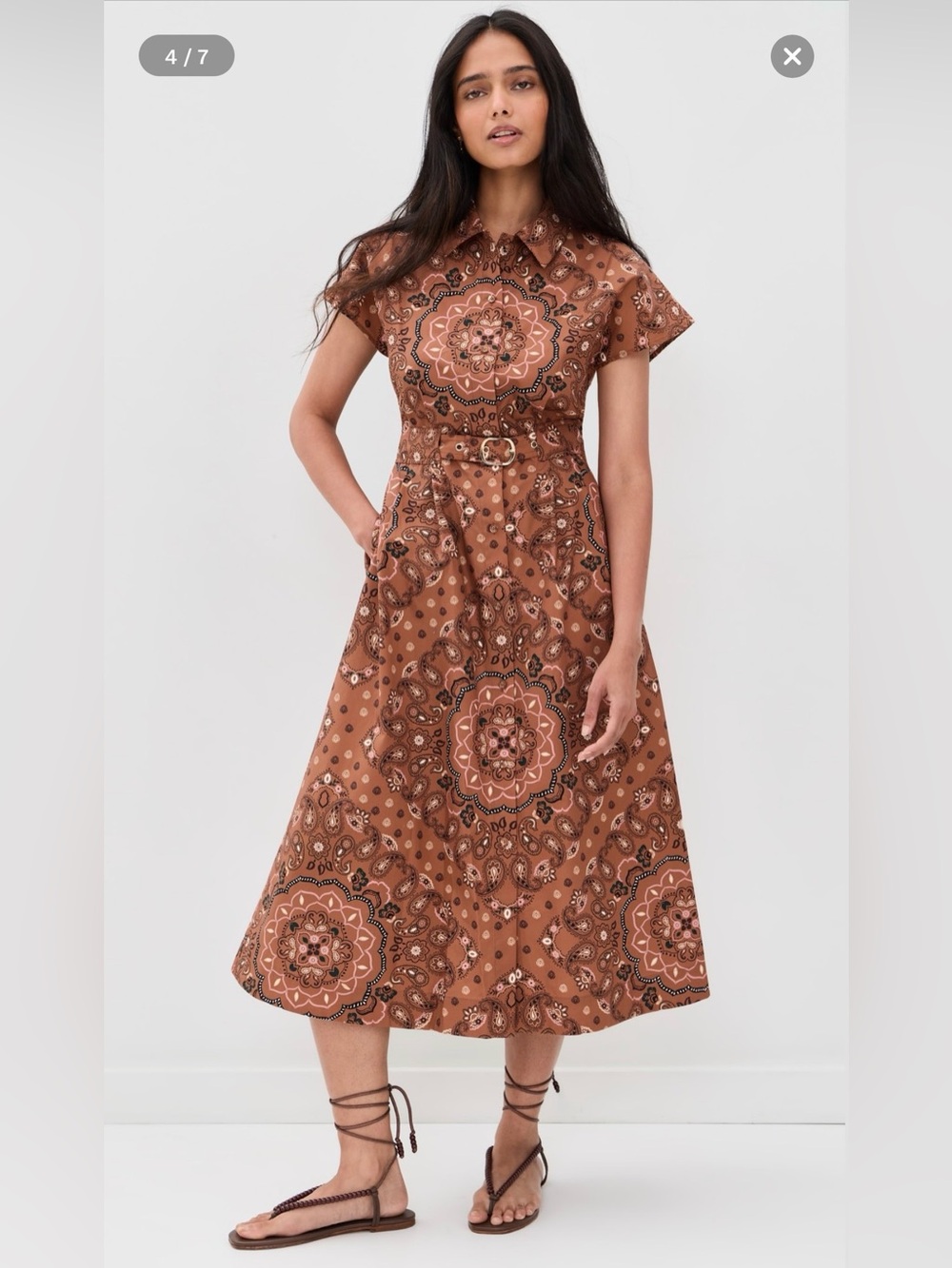 💯CARA CARA Sawyer Dress 2026FW
Polished Prints, Perfectly Belted - Picture 4 of 12